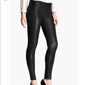J Brand Lamb Skin Leather Pants. Great condition!